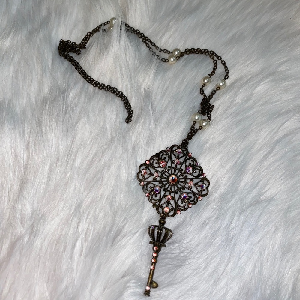 Brass necklace